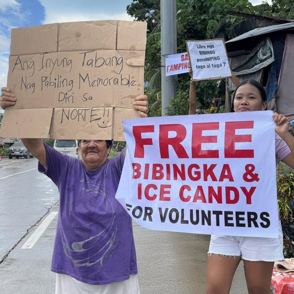 Food Packs for Bogo Mountain Brgy