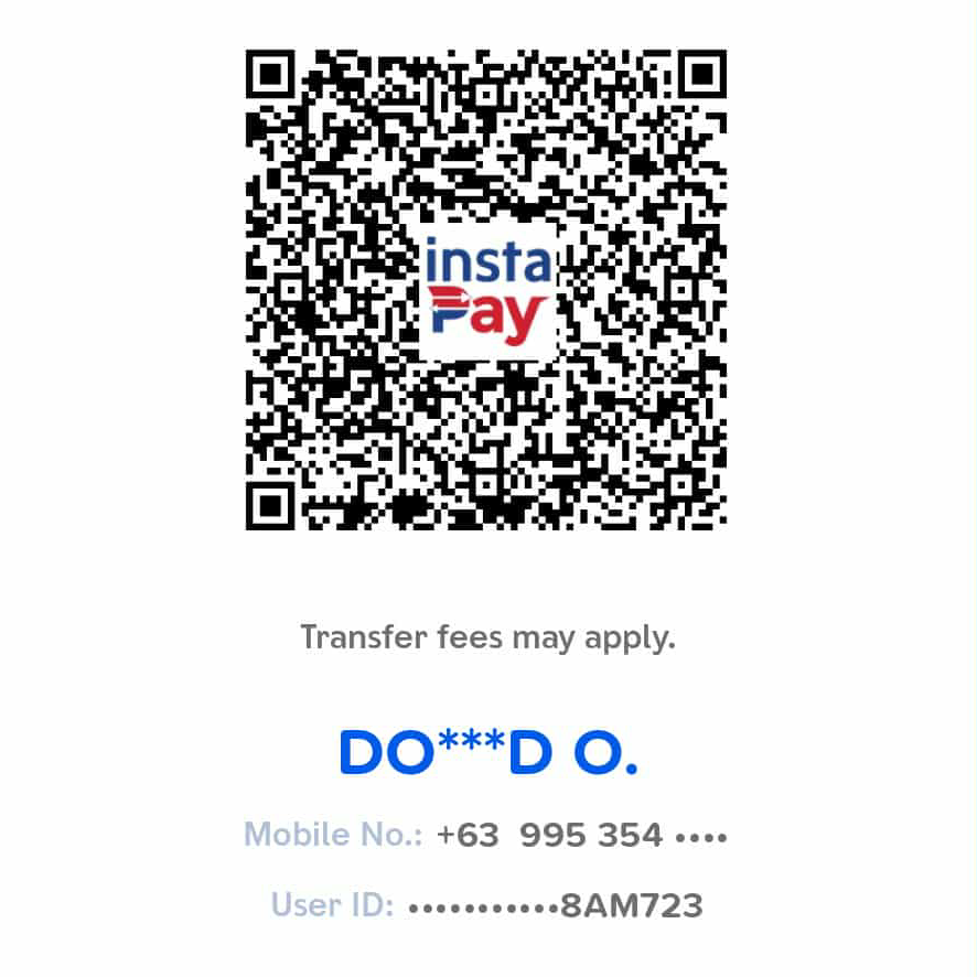 QR code for GCash